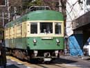 Enoden 354 street running on in Fujisawa