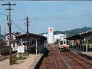 Entering Tenryu-Futamata station