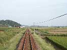 A cab view on the line.