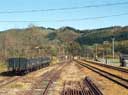 The down-bound starter signals at Shigenai.