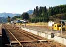 A view of Shigenai station looking in the up-bound direction.