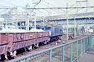 A cement train pulling into Hama-Kawasaki yard