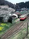 The sidings are reminiscent of freight work once prosperous along the line