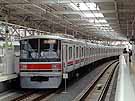 Tokyu series 3000 in subway through service at Denenchofu