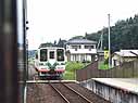 Meeting a railbus