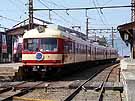 A 2000 series limited express at Yudanaka terminus