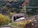 Western portal of Nihonzaka Tunnel 