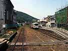 Crossing  MR railcar at Hidariishi.