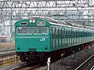 Joban Line 103 series at Kanamachi