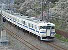 401 series dual voltage train at Kairakuen