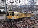 Seibu Railway's series 2000 pullong into Ikebukuro Terminal