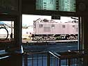 Electric locomotive at Shin-Kanaya on Oigawa Railway