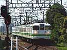 115 class EMU train in Niigata livery