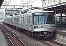 Eidan subway Hibiya Line through train at Tobu Railway Ichinowari station