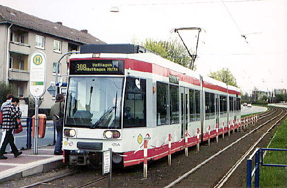 Bochum low-floor 
tram